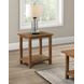 Payne Distressed Brown End Table
