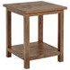 Payne Distressed Brown End Table