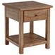 Payne Distressed Brown Rectangular Lift Top Occassional Table Set