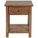 Payne Distressed Brown 1 Drawer End Table