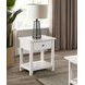 Payne Distressed White 1 Drawer End Table