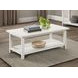 Payne Distressed White Coffee Table