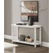 Payne Distressed White Entryway Console Table