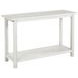 Payne Distressed White Entryway Console Table
