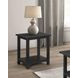 Payne Distressed Java End Table