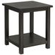 Payne Distressed Java End Table
