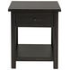 Payne Distressed Java 1 Drawer End Table
