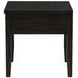 Concord Distressed Java 1 Drawer Square End Table