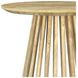 Touhy Natural Mango Round End Table