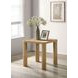Castlewood Washed Oak Square End Table