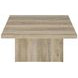 Devar Distressed Pine Square Occassional Table Set