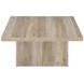 Devar Distressed Pine Square Occassional Table Set
