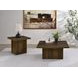 Devar Dark Pine Square Occassional Table Set