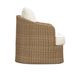 Axel Cream Performance Fabric Upholstered Outdoor Accent Chair