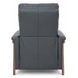 Lewiston Santa Fe Ocean Leather Push Thru The Arms Recliner