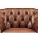 Lorwell Mocha Leather Upholstered Accent Chair