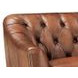 Lorwell Mocha Leather Upholstered Accent Chair