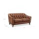 Lorwell Mocha Leather 61" Loveseat
