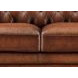 Lorwell Mocha Leather 61" Loveseat