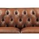Lorwell Mocha Leather 61" Loveseat