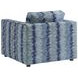 Key Biscayne Granville Indigo Upholstered Accent Chair
