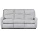 Metro Dove Performance Fabric 83" Reclining Sofa