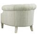 Kendrick Kensington Place Aqua Upholstered Lounge Chair with Nailhead Trim