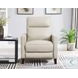 Arden Vanilla Leather Zero Gravity Power Recliner with Power Headrest and USB Charging