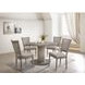Gabrian Reclaimed Gray 47" Round Dining Table