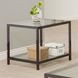 Trini Black Nickel End Table