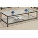 Trini Black Nickel Coffee Table