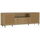 Arini Sand Wash 2 Door Rattan Cane TV Stand