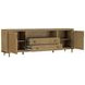Arini Sand Wash 2 Door Rattan Cane TV Stand