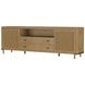 Arini Sand Wash 2 Door Rattan Cane TV Stand