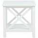 Skyview White Rectangular Lift Top Occassional Table Set