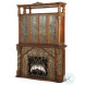 Villa Valencia Wood Top Fireplace