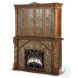 Villa Valencia Wood Top Fireplace