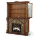 Villa Valencia Wood Top Fireplace