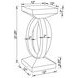 Amalia Clear Mirror End Table