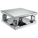 Amalia Clear Mirror Square Coffee Table