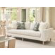 Sunset Key Roswell Ivory 91" Sofa with Pillows
