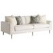 Sunset Key Roswell White 91" Sofa with Pillows