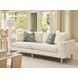 Sunset Key Roswell White 91" Sofa with Pillows