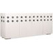 Bazaar Living White 80" Entertainment Credenza