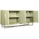 Bazaar Living Green 4 Door Credenza