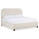 Commerce and Market Beige Upholstered California King Panel Bed