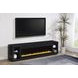Deiter Black 79" TV Stand with Fireplace