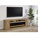 Eddy Mango 79" TV Stand with 2 Doors and Fireplace