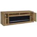 Eddy Mango 79" TV Stand with 2 Doors and Fireplace