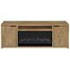 Fuller Mango 60" TV Stand with 2 Doors and Fireplace